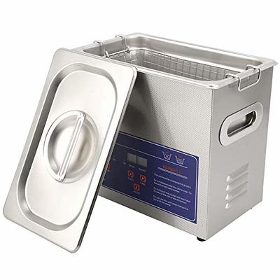 Ultrasonic Cleaner with Digital Timer and Heater 15 L/3.30 Gal.  Professional Ultrasonic Clean Machine 40 KHZ