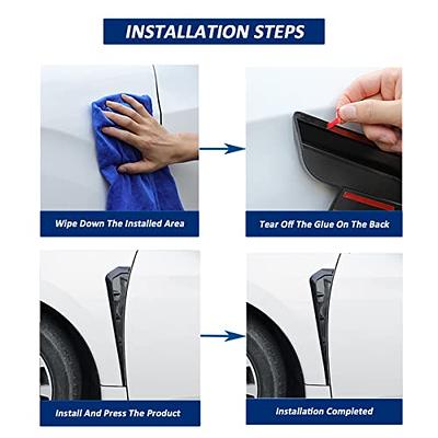 Car Exterior Side Air Intake Flow Vent Fender Decorative Stickers