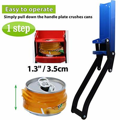 16oz 500ML Can Press Bottle Crusher Metal Can Crushers Heavy Duty Bottle  Opener Smasher Kitchen Tools For Soda Beer Cans Bottles