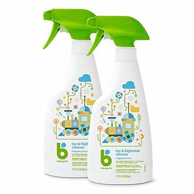 Toy & Highchair Cleaning Spray by Dapple Baby, Fragrance Free, 16.9 Fl Oz  Bottle (Pack of 2) + 30 Count All Purpose Wipes Pouch, Lavender - Plant  Based Spray & Hypoallergenic Cleaning Wipes