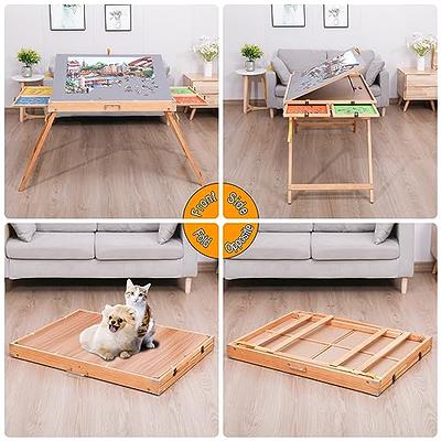  Wooden Jigsaw Puzzle Folding Table for 1500 Pieces