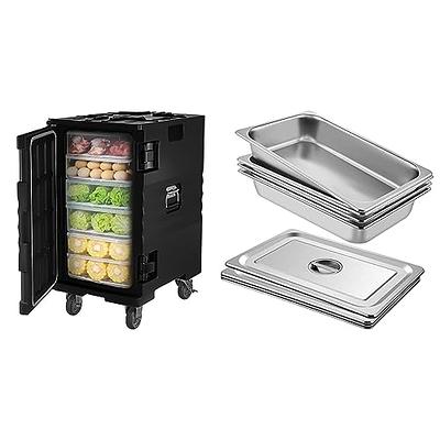 VEVOR Insulated Food Pan Carrier 109 Qt Hot Box for Catering