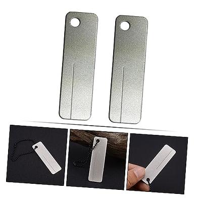 SHOWERORO 1pc Sharpener Kitchen Cutter Sharpening Tools Manual