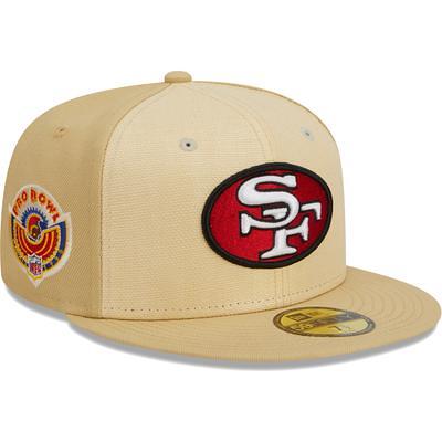 San Francisco 49ers New Era White on White 59FIFTY Fitted Hat