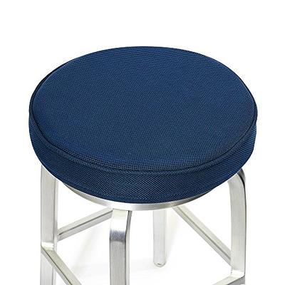 NVEOP Round Bar Stool Cushion with 4 Ties 12 inch, Comfortable Sitting for Round Wooden or Metal Stools, Make Your Old Stool New(Stool Cushion Only