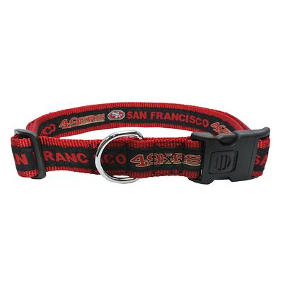 Pets First San Francisco 49ERS Satin Dog Collar, Large - Yahoo Shopping