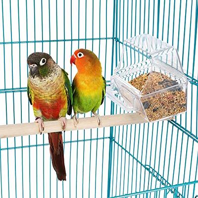  EBaokuup 5PCS Natural Wood Bird Perches for Parrot