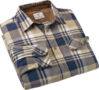 Legendary Whitetails Men's Buck Buck Camp Flannel Shirt, Long Sleeve Plaid  Button Down Casual Shirt for Men, with Corduroy Cuffs, Fall & Winter  Clothing, Shale Plaid, XX-Large Tall - Yahoo Shopping