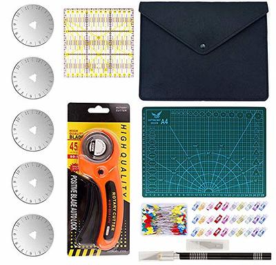 Precision Quilting Tools Self Healing Cutting Mat (12” x 18”)- Professional  Double Sided and Durable Rotary Cutting Mat For Sewing/Quilting/Fabric