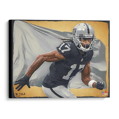 Brandin Cooks Houston Texans Stretched 20 x 24 Canvas Giclee Print -  Designed and Signed by Artist Brian Konnick - Limited Edition #25 of 25