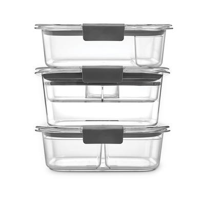 AILTEC Glass Food Storage Containers with Lids, Glass Meal Prep