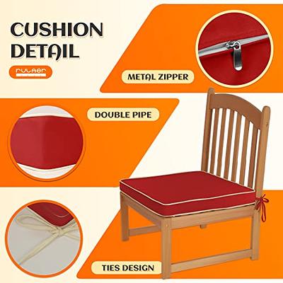 Handmade Cotton Chair Pads Cushion 19''x19'', 3'' Thick