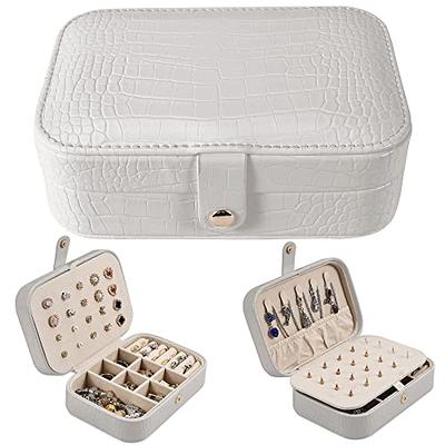 Dajasan Mini Travel Jewelry Case, Portable Travel Jewelry