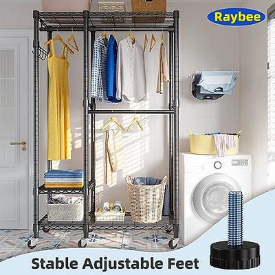 Raybee Wire Clothes Rack Heavy Duty Garment Rack for Hanging