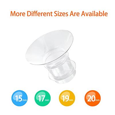 Loveishere 17mm Flange Inserts Compatible with Medela / Willow
