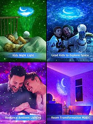 One Fire Galaxy Light Projector Starlight Projector, 41 Light Modes Ceiling  Projector with Star Lights for Bedroom, Bluetooth Speaker+ Auto Timer