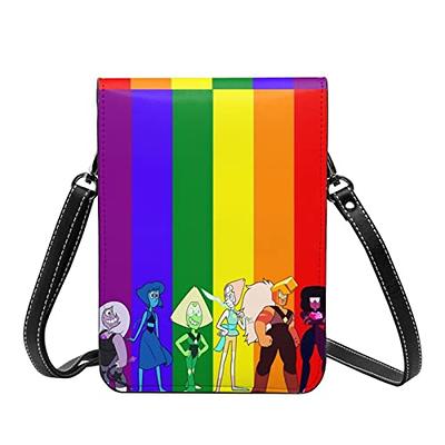 Pobecan Steven Anime Universe Small Cell Phone Purse Crossbody Leather  Handy Phone Bag Adjustable Shoulder Strap For Travel Daily 7.5x5.3 Inches -  Yahoo Shopping