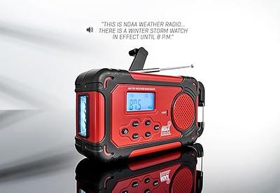 Raddy SL10 Emergency Radio  10000mAh Hand Crank Solar Camping