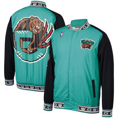 Men's Mitchell & Ness Purple Utah Jazz Hardwood Classics Authentic Warm-Up Full-Snap Jacket