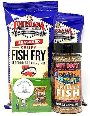 Louisiana Fish Fry Products, Chicken Batter Mix, Spicy Recipe, Chicken Fry,  Crispy, Seasoned (5.25 lb)