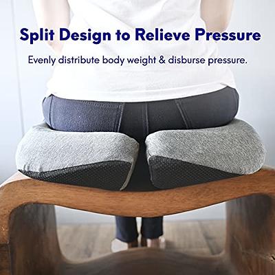 Cushion Lab Patented Pressure Relief Seat Cushion for Long Sitting Hours on  Office & Home Chair - Extra-Dense Memory Foam for Soft Support. Car Pad