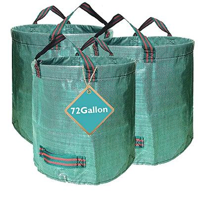 RXMORI 113L Collapsible Trash Can, 30 Gallon Recycling Large Leaf Garbage  Bag, Reusable Yard Waste Bags with Handles for Garden Home Camping - Yahoo  Shopping