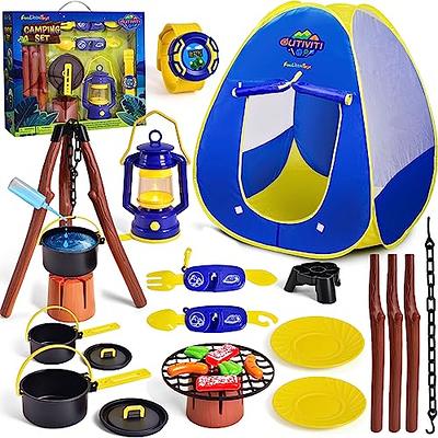 MITCIEN Kids Camping Toys Set with Tent,Camping Toys for Kids, Outdoor  Camping Toys for Kids Toddlers Boys Girls Age 3 4 5 6, Include Kids Camping