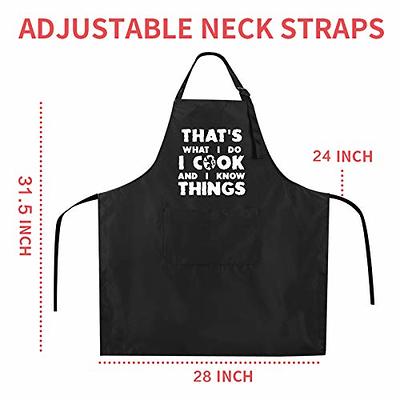 Funny Bbq Apron Novelty Aprons Cooking Gifts For Men 100% Cotton 2 Pockets  Bbq R