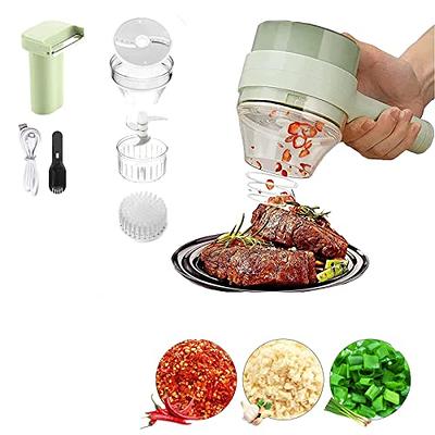 1pc Electric Cheese Grater & Vegetable/fruit Cutter: 250w Electric  Vegetable Cutting/slicing Machine With 5 Free Accessories For Home Use