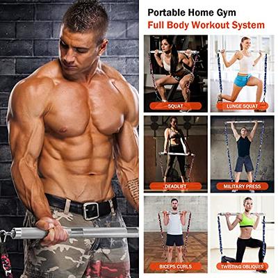 Portable Bodybuilding Resistance Bands - Elastic Fitness Sports