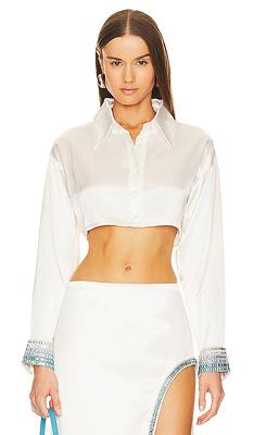 retrofete Cartola Shirt in White. - size XL (also in L, M, S, XS) - Yahoo  Shopping