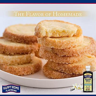 Happy Home Imitation Butter Flavoring, Non-Alcoholic, Certified Kosher, 7  oz.