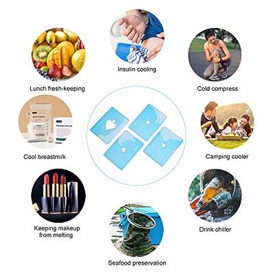 FDA Approve Flat Lunch Box Ice Pack Long Lasting Freezer Packs Food Grade  HDPE