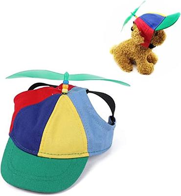 Dog Hat for Small Dogs Girl Boy Hats for Dogs Adjustable Dog Bucket Hat  Puppy Sun Hat Spring Summer Pet Baseball Cap Doggy Visor with Ear Holes and  Chin Strap for Dog