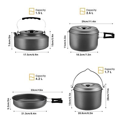 1pc, Camping Pan With Folding Handle Lightweight Aluminum Camping Frying  Pan Portable Picnic Pot Cookware