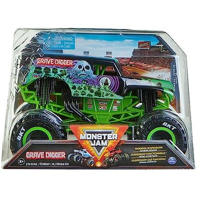  Monster Jam, Official Mega Grave Digger All-Terrain Remote Control  Monster Truck, Over 2 Ft. Tall, 1:6 Scale, Kids Toys for Boys and Girls  Ages 4-6+ : Sports & Outdoors