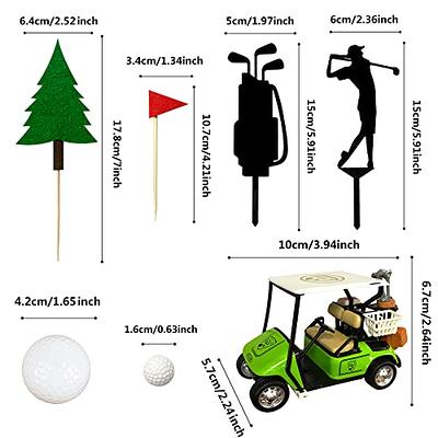 Golf Cart Cake Topper Kit/ Golf Lover's Cake Kit Idea/ Mini Golf Cart/ Golf  Cart Cake Topper/ Golf Cart Toy 