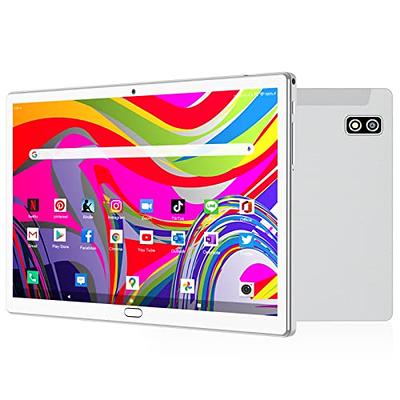  Tablet 10.1 Inch Android 11 Tablets with 4G LTE Cellular, 4G  RAM, 64GB ROM, 2 In 1, Octa-Core, Keyboard，Tablet Case, 13MP Camera,  Bluetooth, WiFi, GPS, Dual Sim Card Slot, HD