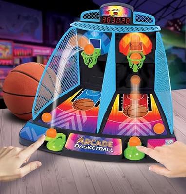 Franklin Sports 2-Player Arcade Indoor Basketball Shootout with Electronic  Scoreboard and 4 Mini Basketballs