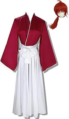 Rurouni Kenshin Himura Kenshin Cosplay Costume Outfits Halloween