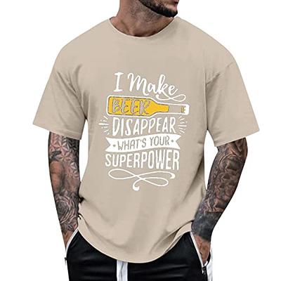 Big and Tall Shirts for Men Workout Shirts for Men Men's Graphic  Embroidered Fashion T-Shirt Summer Long Sleeve Printed Tops Half Sleeve  Shirt Customized Gifts for Men (1-Gray 4XL)