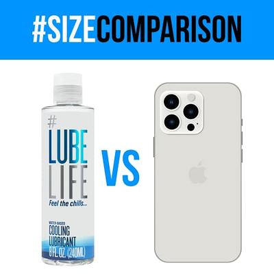 Lube Life Water Based Personal Lubricant for Men, Women & Couples, 32 fl oz