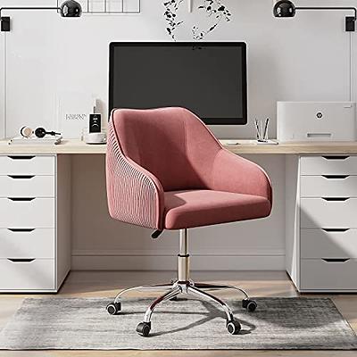 CAELUM Cute Pink Desk Chair for Teen Girl Kids, Home Office