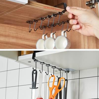 Stainless Steel Glass Holder And Kitchen Stand Organizer For Drinkware Drying  Rack With 6 Hook