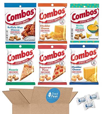 Combos Variety Snack Peak Gift Box (6 – 6.3 oz bags): Pizza Pretzel, Cheese  Cracker, Buffalo Blue Cheese, Pizza Cracker, Cheese Pretzel, Nacho Cheese  Pretzel - Yahoo Shopping