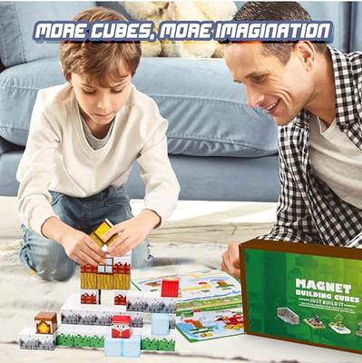  Magnetic Blocks-Build Mine Magnet World Edition Mine