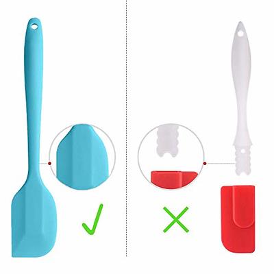 Silicone Spatula Set 6 Pcs Non - Stick Rubber Spatula With Stainless Steel  Core Heat-resistant Kitchen Utensils Set