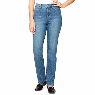 Sidefeel Women's Capri Jeans Stretchy Straight Leg Denim Pants