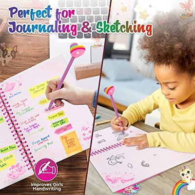 Hot Focus Unicorn Journal Kit for Girls Ages 6 7 8-12 - Complete