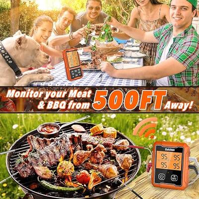 BBQ Dragon Wireless meat thermometer Digital Remote Meat Thermometer in the  Meat Thermometers department at